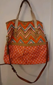 Dena Designs Tasche Canvas Umhängetasche Taschen doppelte und lange Henkel groß - Bild 1 von 7