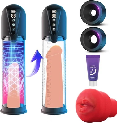 Amplificador Y Agrandador De Pene Eléctrico Bomba De Agrandar El Pene Para Hombres Foto 1 de 4