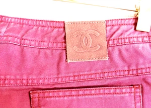 CHANEL BORDO JEANS GR 42 01A P18031V10355 AH 735 ORIGINAL! - Bild 1 von 10