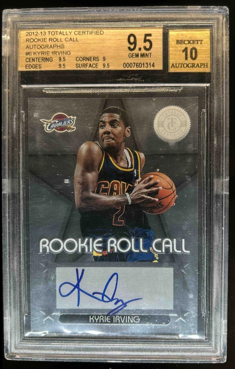 Kyrie Irving Basketball Grade 10 Rookie Sports Trading Cards