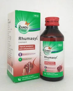(Pack of 3) Zandu Rhumasyl Liniment (100ml Each) Herbal Ayurvedic Joint Wellness - Picture 1 of 5