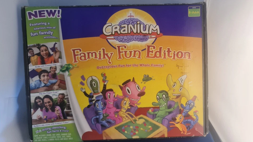 264. Cranium Family Fun Edition Board Game Party Age 8+ Contents Complete 2005 - Image 1 of 1