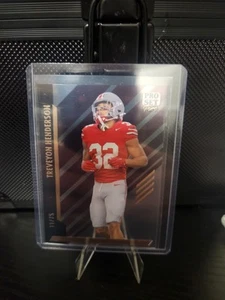 2024 Leaf Pro Set Pure Treyevon Henderson /75 Buckeyes Patriots - Bild 1 von 2