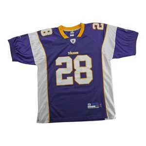Reebok Minnesota Vikings Adrian Peterson #28 NFL Authentic Jersey Size 48 - Picture 1 of 13