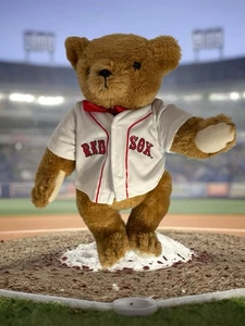 Camiseta deportiva Smithsonian Teddy Roosevelt Bear 1987 totalmente articulada y BAB Redsox - Imagen 1 de 23