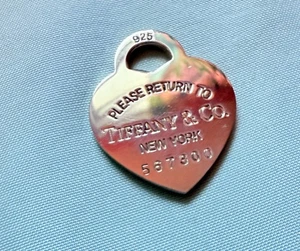 Tiffany & Co. Return To Tiffany Heart Tag Pendant Charm - Picture 1 of 4