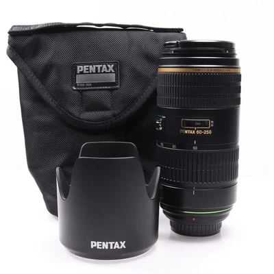 Pentax 60-250mm f4 DA* ED (IF) SDM Telephoto Zoom Lens -VM 6397- - Image 1 of 4