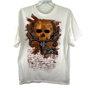 Camiseta manga corta doble cara Bone Collector talla XL para hombre The Brotherhood - Imagen 1 de 6