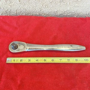 Craftsman USA VU- 44996,1/2''Drive Thin Profile Ratchet,Fine Teeth,Chrome Polish - Picture 1 of 16