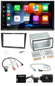 Kenwood DAB USB Bluetooth 2DIN Lenkrad Autoradio für Opel Zafira Corsa D Astra H - Bild 1 von 14