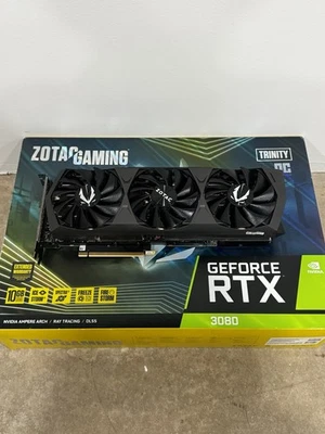 ZOTAC GAMING GeForce RTX 3080 Trinity OC 10GB GDDR6X Graphics Card - Image 1 of 4
