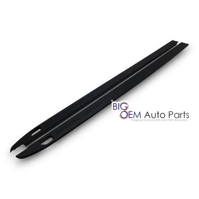 Juego de pares de molduras de tapa de riel de platón largo OEM 2019-2026 Chevrolet Silverado 1500 8' Foto 1 de 4