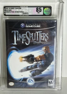NEW SEALED GAMECUBE VGA GRADED GAME 85 NM+ - TIME SPLITTERS PERFECT - LOOSE DISC - Picture 1 of 2