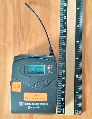 Sennheiser EK100 G3 Diversity Receiver - GB 606-648 MHz (for EW100 G3 System) - Image 1 of 4