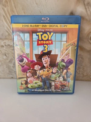 Toy Story 3 (Blu-ray + DVD, 2010, 4-Disc Set) Disney Pixar - Image 1 of 4