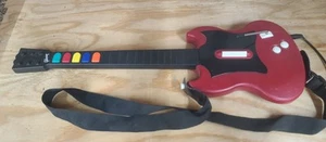 Guitar Hero PSLGH Gibson Octane Red Black SG Controller Playstation 2 PS2 - Picture 1 of 5