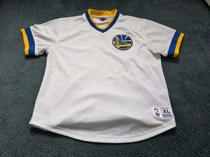 GOLDEN STATE WARRIORS MITCHELL AND NESS WARM UP JERSEY SIZE XL - Bild 1 von 5