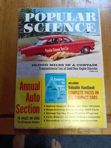 Popular Science Magazine January 1960 Corvair Auto Section 072717nonjhe - Picture 1 of 7