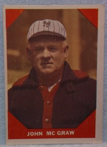 Collectible 1960 Fleer John McGraw "Baseball Greats" Trading Card (#66) - Picture 1 of 2