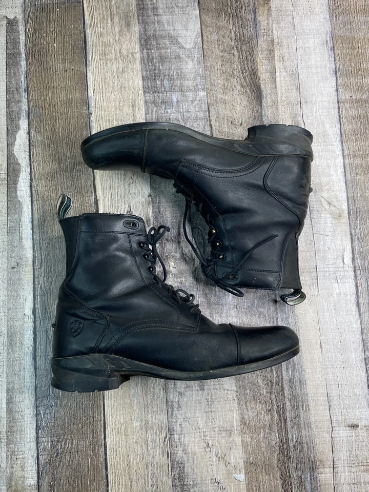 Ariat Heritage IV Zip Equestrian Riding Paddock Boots Women's Size 11B Black - Image 1 of 4