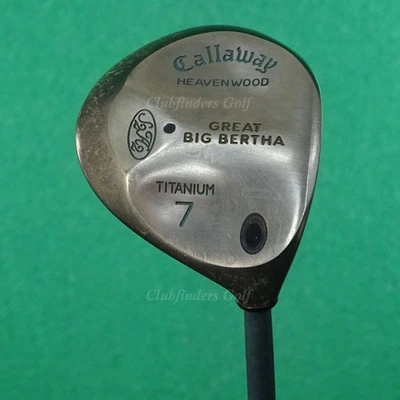 Lady Callaway Great Big Bertha Warbird Titanium Heaven 7 madera grafito damas Foto 1 de 4
