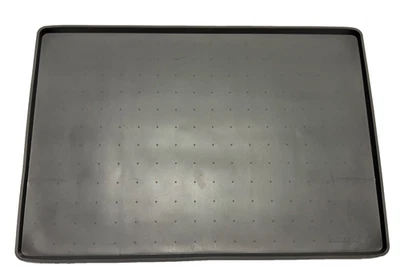 MateeyLife Gray Non-Slip Silicone Mat for Dog and Cat Food Bowls - 17x12 - Image 1 of 4