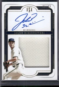 2025 National Treasures Jacob Misiorowski Silhouette Auto /99 - Picture 1 of 2