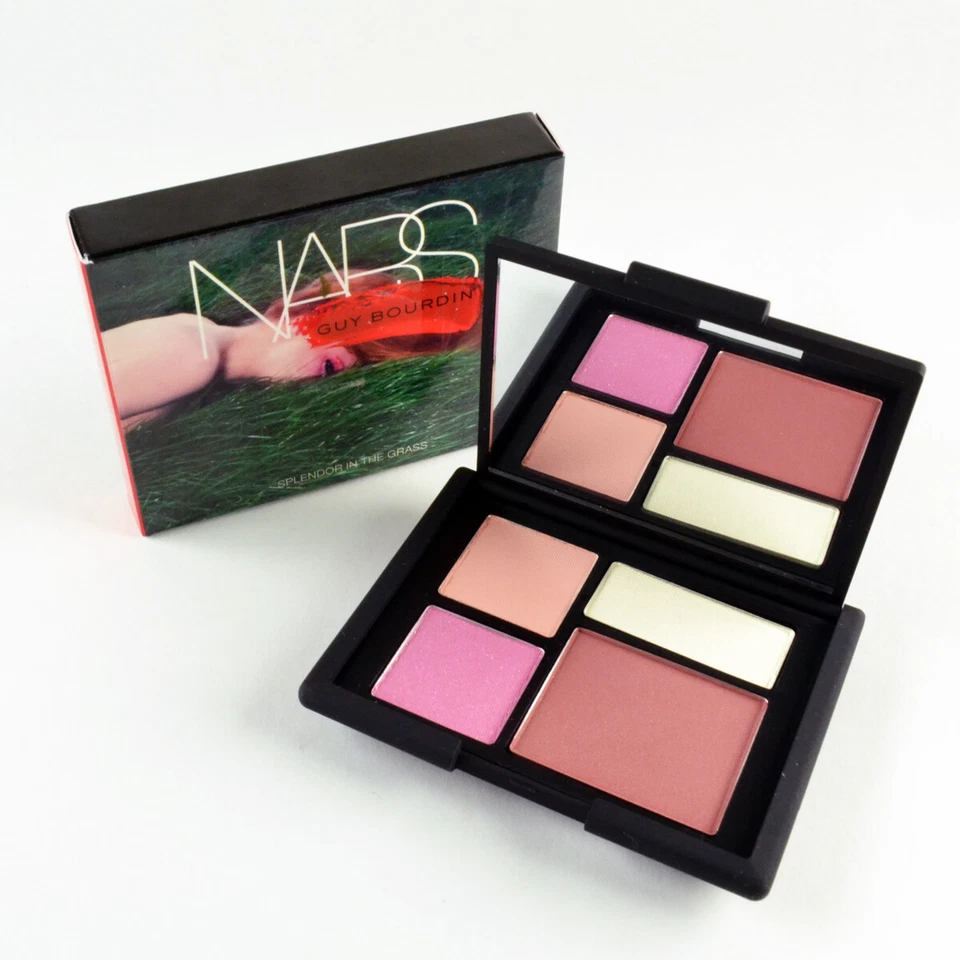Paleta de rubor de mejillas Nars Guy Bourdin SPLENDOR IN THE GRASS #9999 estuche dañado Foto 1 de 1