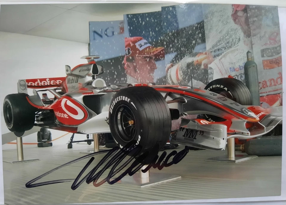 Fernando Alonso signiert signed Autogramm Autograph Photo Mc Laren Formel 1 - Bild 1 von 1