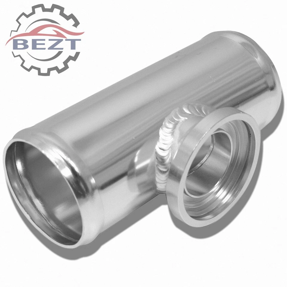SILVER TYPE-SSQV 2.5" ALUMINUM TURBO BLOW OFF VALVE FLANGE PIPE/PIPPING ADAPTOR - Image 1 of 1