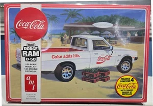 AMT 1980 Dodge Ram Coca-Cola 1:25 Scale Model Kit AMT1306M/12 New in Sealed Box - Picture 1 of 2