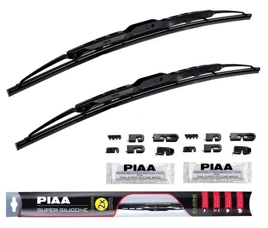 PIAA 95055 Set of 2 Super Silicone Windshield Wiper Blades 22" 550mm - Image 1 of 1