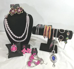 Lote Mixto Joyería Paparazzi Multicolor Collar Pendientes Pulseras Nuevo con Etiquetas - Imagen 1 de 19