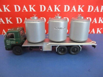 Die cast 1/43 Modellino Camion Truck Fiat 673 NR Trasporto Latte 1969 - Immagine 1 di 4
