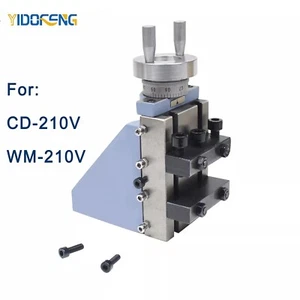 Portaherramientas de elevación vertical de torno para piezas de fresado de máquina CNC WM-210V/CD-210V - Imagen 1 de 9