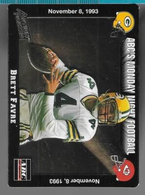 1993 Action Packed Monday Night Football (#1-81) - Complete Your Set - Image 1 of 4