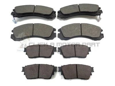 Front And Rear Brake Pads Set For Mitsubishi Outlander 16-21 (Check 294mm Discs) — 第 1/2 张图片