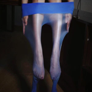 Women Ultra-thin Sexy Oil Shiny Glossy Pantyhose Sheer Stockings Seamless Tights - Picture 1 of 20