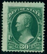 US #O66, 30¢ State, unused regummed, strong color, Scott for no gum $250.00
