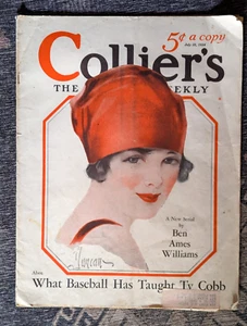 Colliers Magazine July 19, 1924-'What Baseball Has Taught Ty Cobb' w/Pictures - Picture 1 of 9