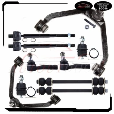 Brazos de control superiores delanteros para Ford Explorer 1998-2001 10 piezas rótulas varillas de amarre Foto 1 de 4