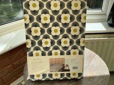 Orla Kiely multi stem king size duvet cover grey NIB — 第 1/4 张图片