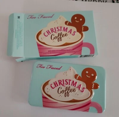 Too Faced Bite Sized Eye Shadow Palette Christmas Coffee Full Size Brand New  - Image 1 of 3