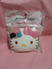 Sanrio Hello Kitty pink bow portable small jewelry Case New "case only"
