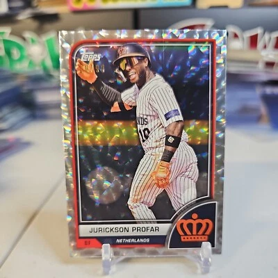 2023 Topps World Baseball Classic Jurickson Profar Cracked Ice #29 /99 - Image 1 of 4