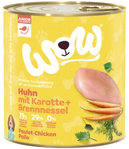 WOW Huhn Junior 6x 800 g Nassfutter Hundefutter - Bild 1 von 1