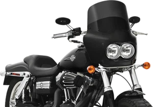 Carenado negro Road Warrior Memphis Shades para Harley Fat Bob 2008-2017 MEM7401 - Imagen 1 de 1