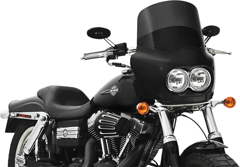 Carenado negro Road Warrior Memphis Shades para Harley Fat Bob 2008-2017 MEM7401 Foto 1 de 1