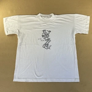 Vintage Fido Dido T Shirt Crewneck Graphic Retro Distressed White Mens XL - Picture 1 of 14