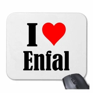 MOUSEPAD Mauspad I Love Enfal Ich Liebe Enfal - Bild 1 von 1